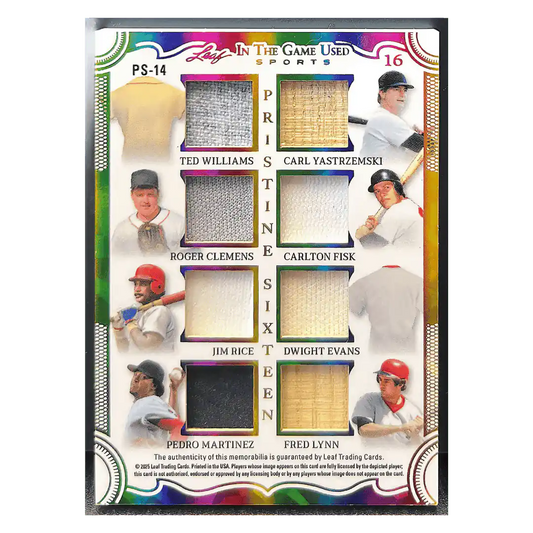 2025 Leaf In The Game Used Sports #3/ 5 Card #PS-14