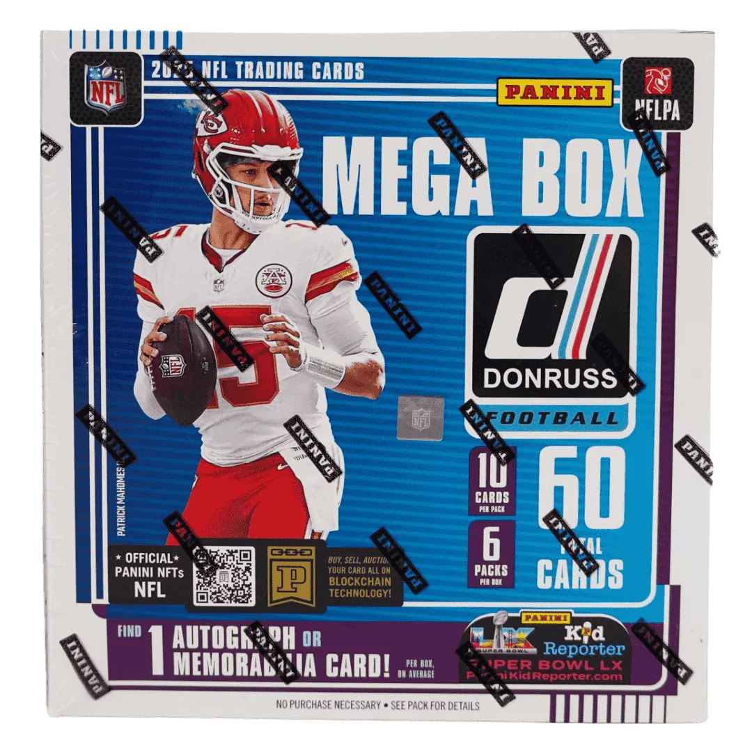 2025 Panini Donruss NFL Football Mega Box