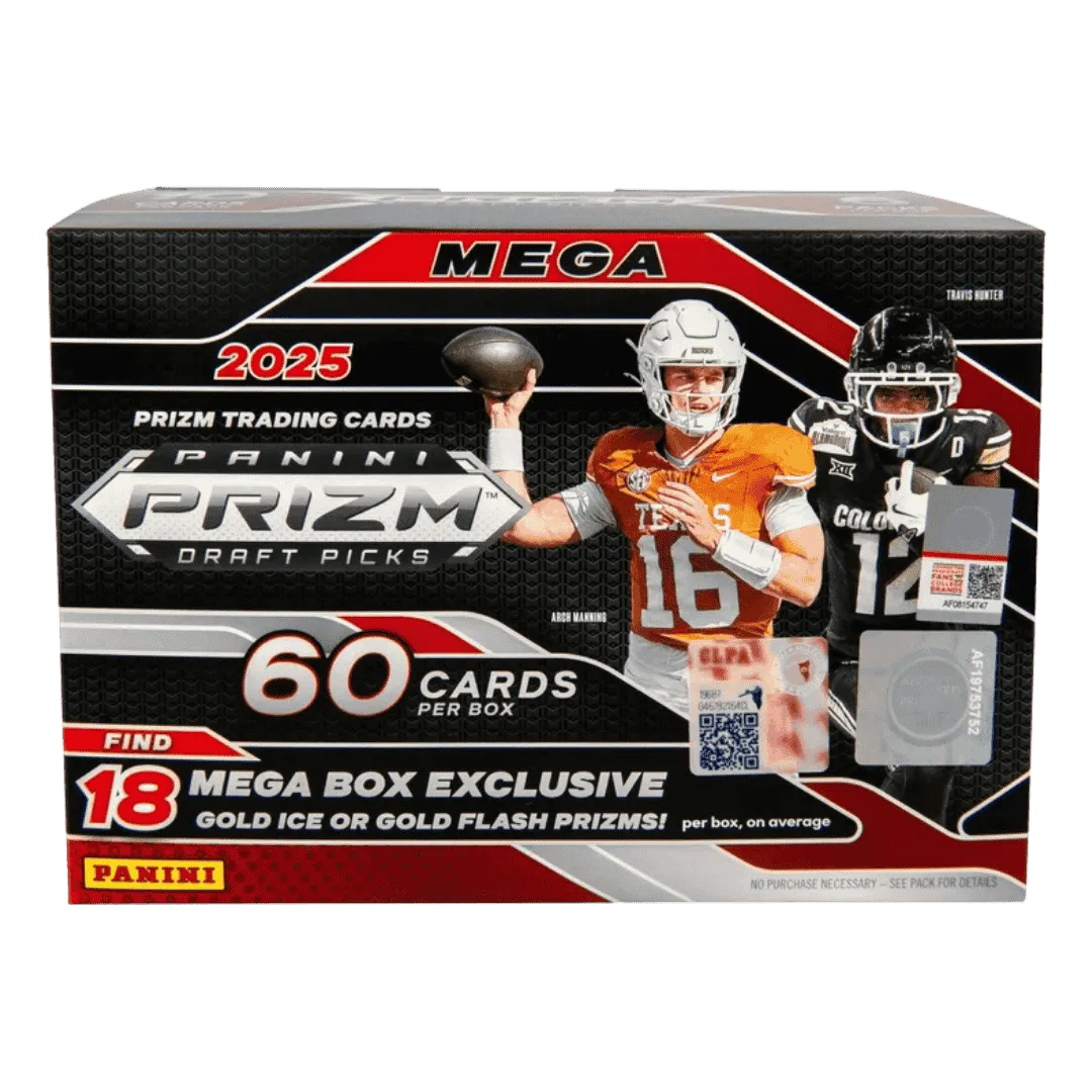 2025 Panini Prizm Draft Picks Football Mega Box