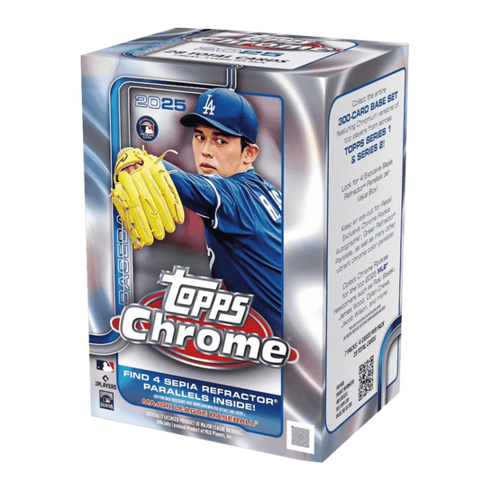 2025 Topps Chrome Baseball Blaster Box