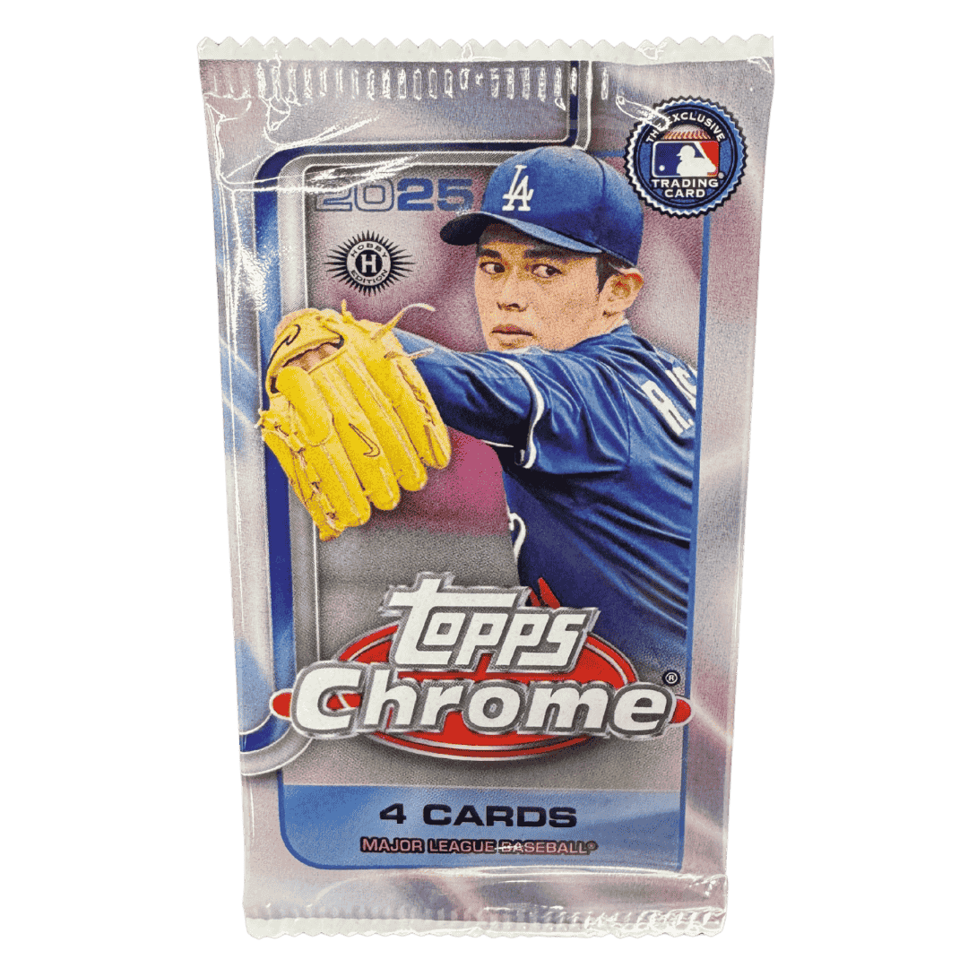 2025 Topps Chrome Baseball Hobby Box - Single Pack