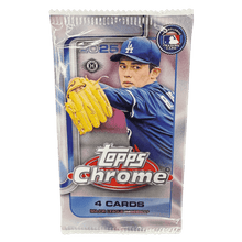 2025 Topps Chrome Baseball Hobby Box - Single Pack