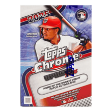 2025 Topps Chrome Update Series Baseball Blaster Box