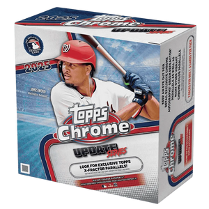 2025 Topps Chrome Update Series Baseball Mega Box
