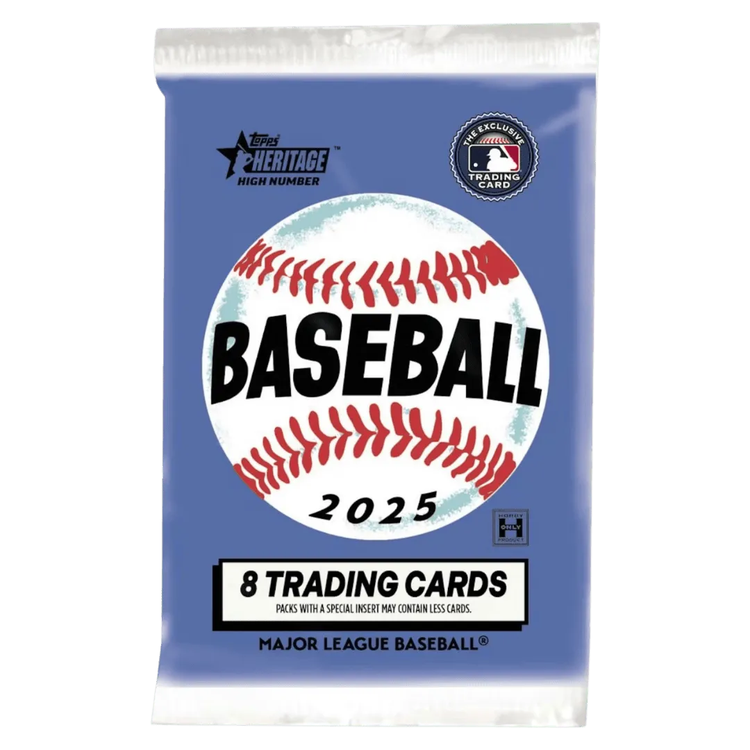 2025 Topps Heritage High Number Baseball Single Pack