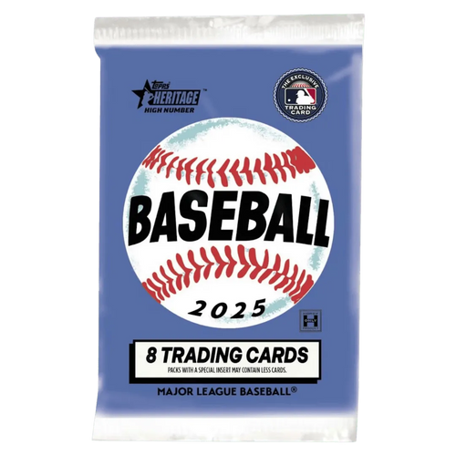 2025 Topps Heritage High Number Baseball Single Pack