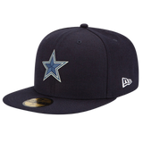 Dallas Cowboys Official Team Color Navy New Era 59FIFTY Fitted Hat