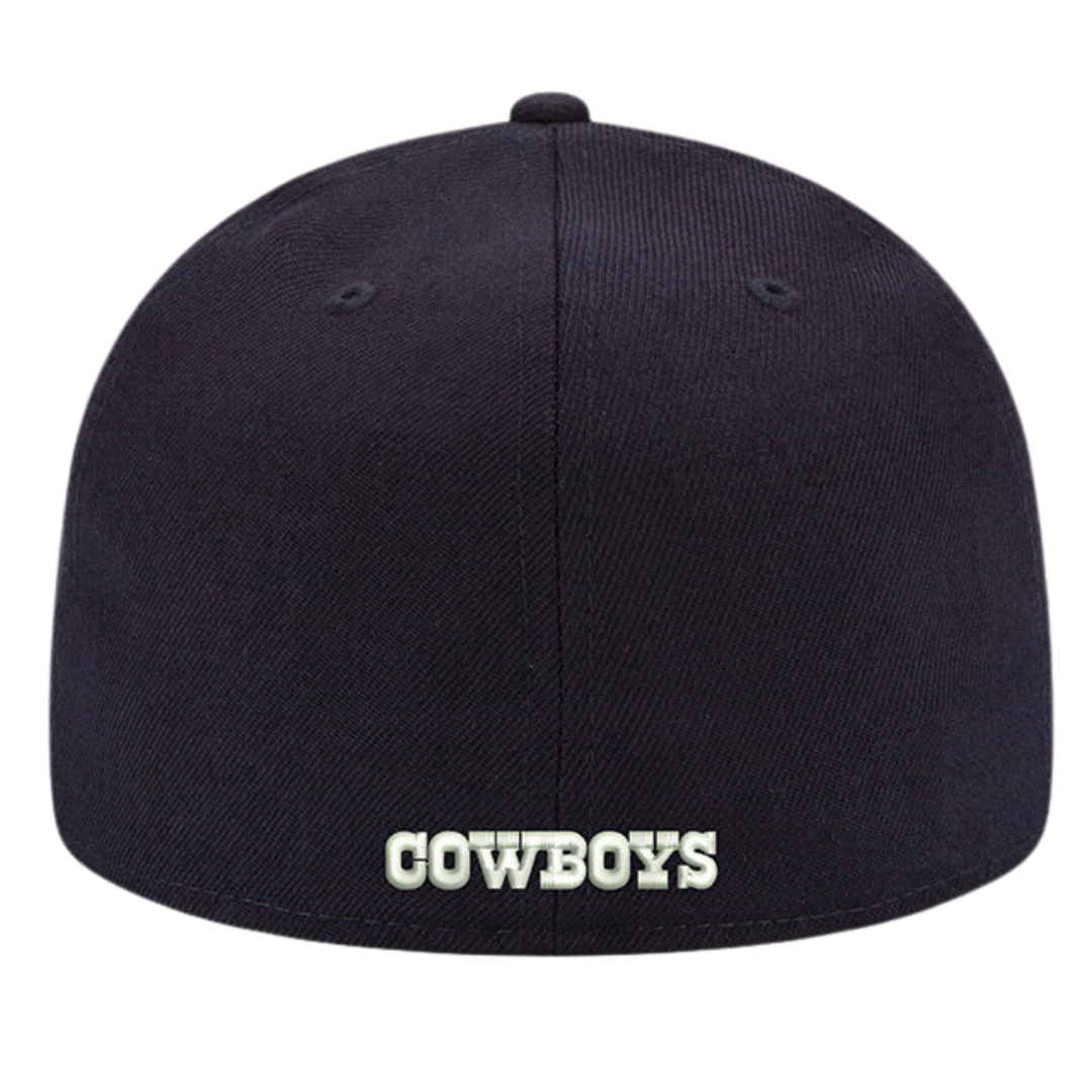 Dallas Cowboys Team Logo Navy 59FIFTY Fitted Hat