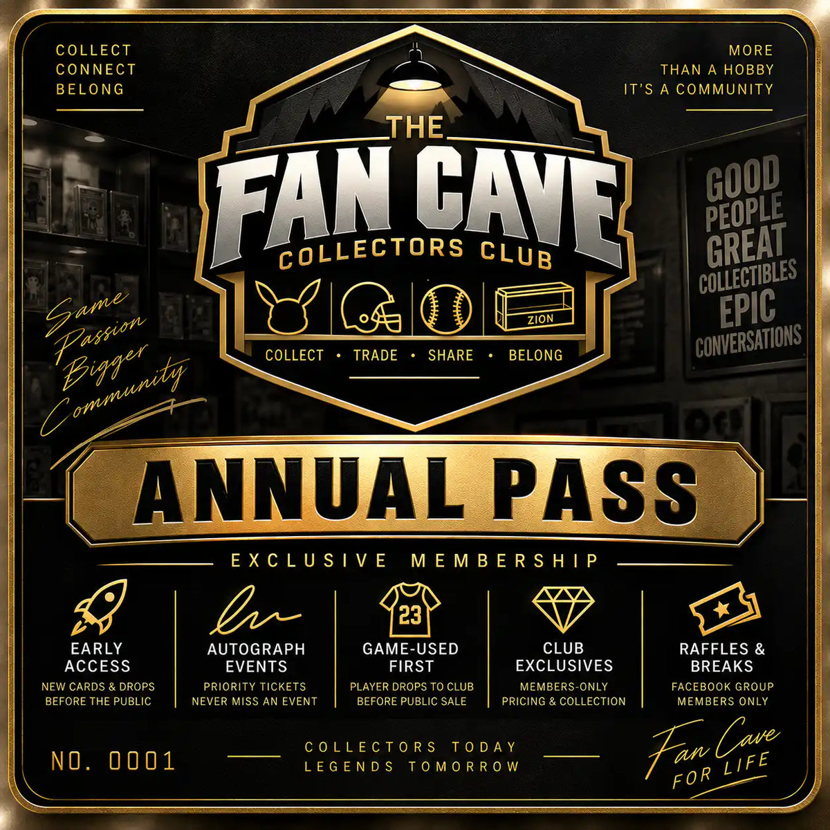 Fan Cave Collectors Club - Yearly