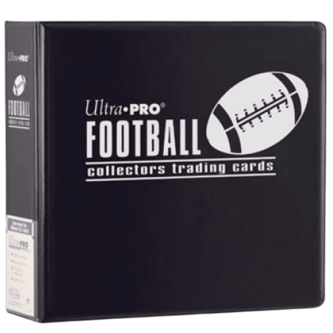 3" Ultra Pro Football Trading Card Album - Black