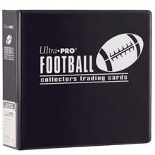 3" Ultra Pro Football Trading Card Album - Black