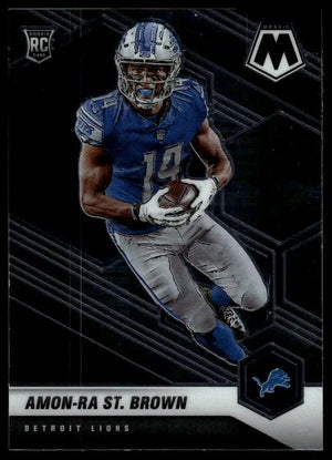 2021 Panini Mosaic #328 Amon-Ra St. Brown