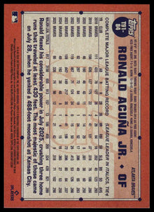 2026 Topps - Ronald Acuña Jr. 1991 Topps Baseball (Series One) - #T91-84