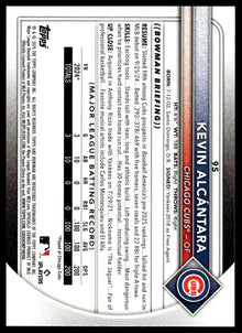 2025 Bowman - Kevin Alcántara - Baseball #95