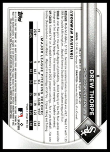 2025 Bowman - Drew Thorpe - Baseball #8