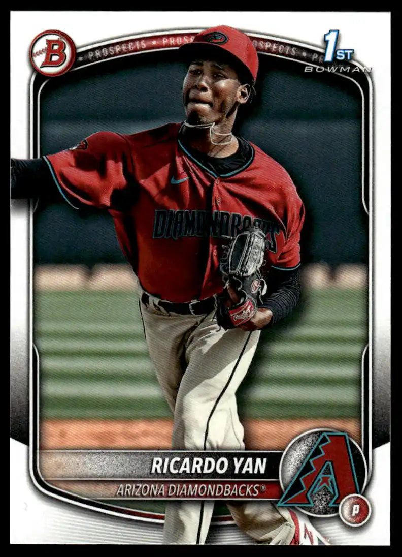 2025 Bowman - Ricardo Yan Prospects - Baseball #BP-31