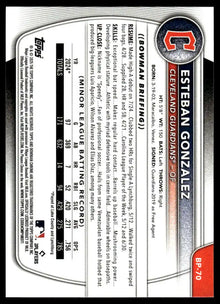 2025 Bowman - Esteban Gonzalez Prospects - Baseball #BP-70