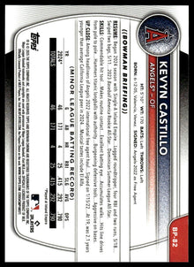 2025 Bowman - Kevyn Castillo Prospects - Baseball #BP-82