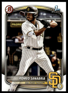 2025 Bowman - Romeo Sanabria Prospects - Baseball #BP-3