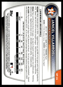 2025 Bowman - Jancel Villarroel Prospects - Baseball #BP-26