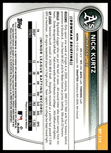 2025 Bowman - Nick Kurtz Prospects - Baseball #BP-114