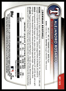 2025 Bowman - Alejandro Rosario Prospects - Baseball #BP-125