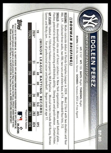 2025 Bowman - Edgleen Perez Prospects - Baseball #BP-80