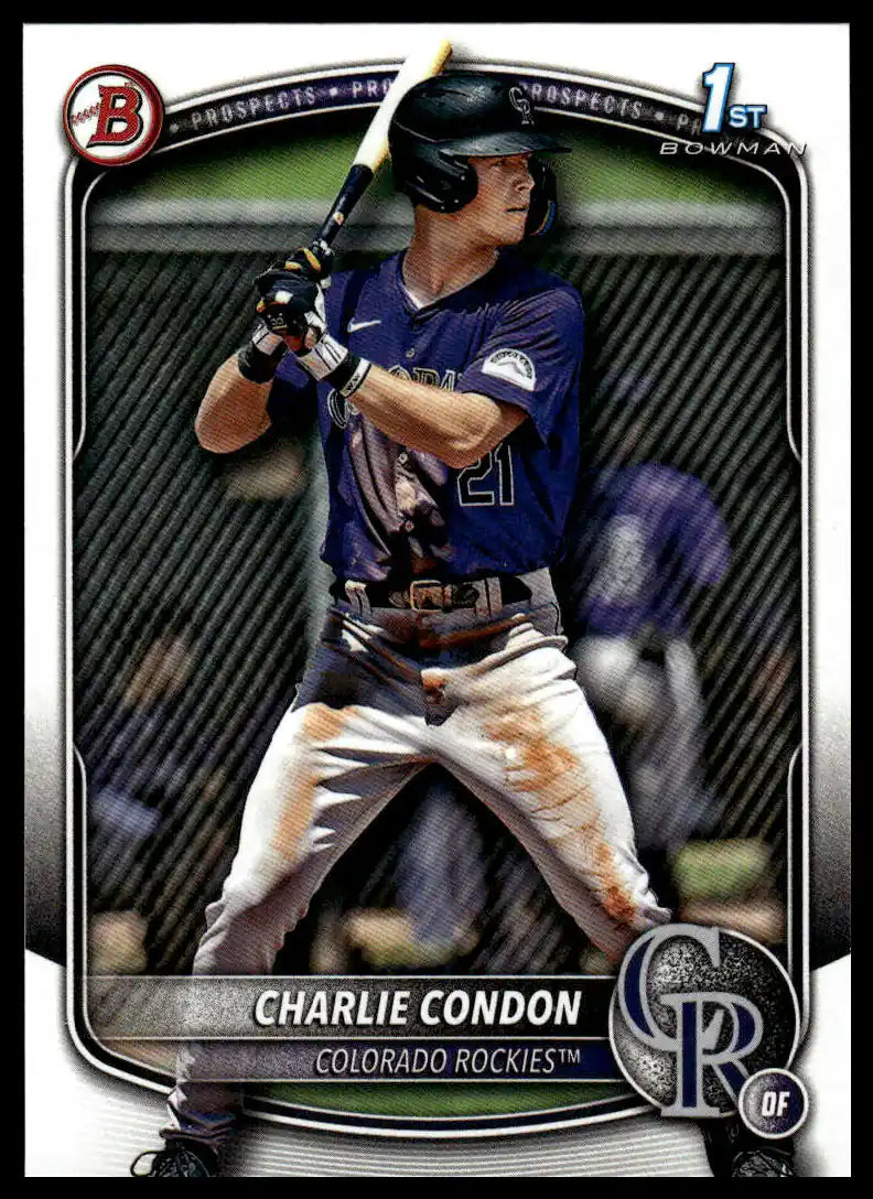 2025 Bowman - Charlie Condon Prospects - Baseball #BP-75