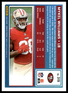 2025 Donruss - Mykel Williams Press Proofs Purple - Football #319