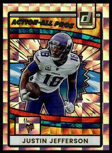 2025 Donruss - Justin Jefferson Action-All Pros - Football #AAP-JJE