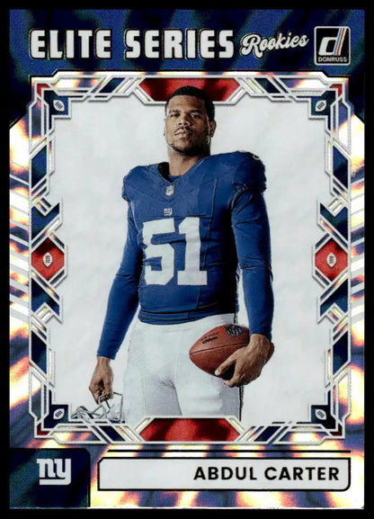 2025 Donruss - Abdul Carter The Elite Series Rookies - Football #ESR-ACR