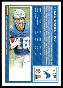 2025 Donruss - Isaac TeSlaa - Football #338