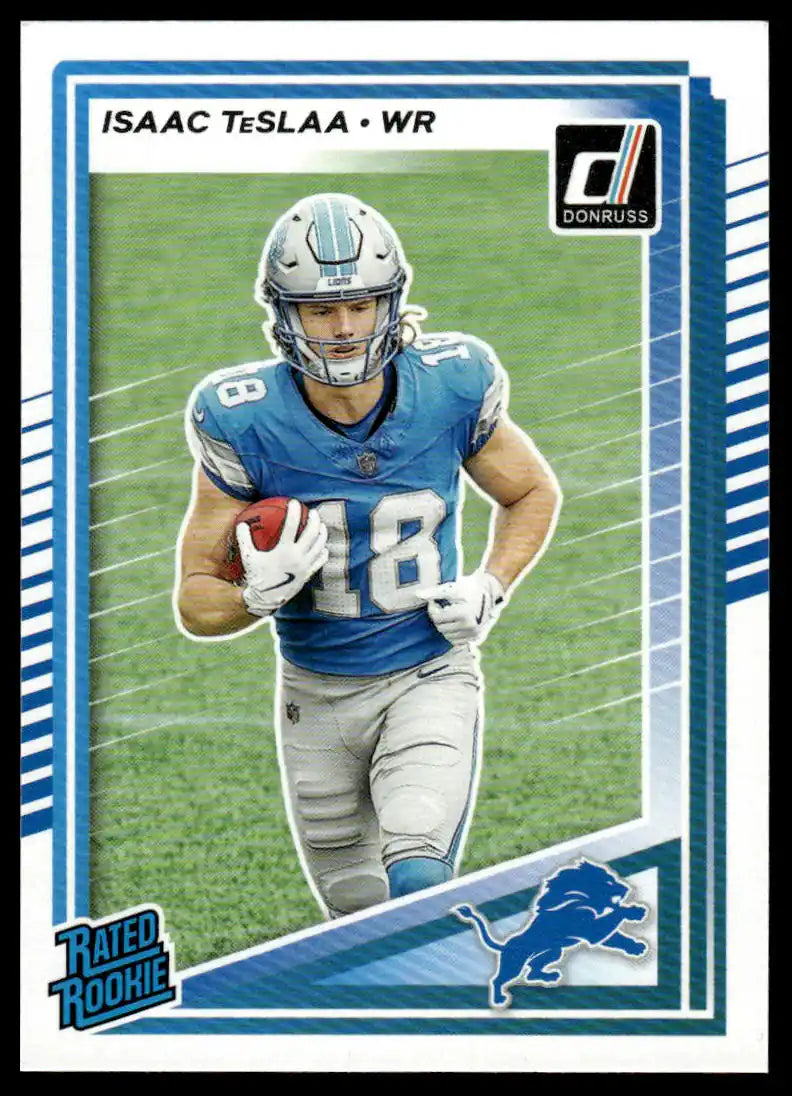 2025 Donruss - Isaac TeSlaa - Football #338
