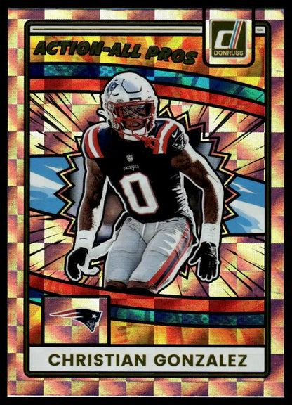 2025 Donruss - Christian Gonzalez Action-All Pros - Football #AAP-CGO