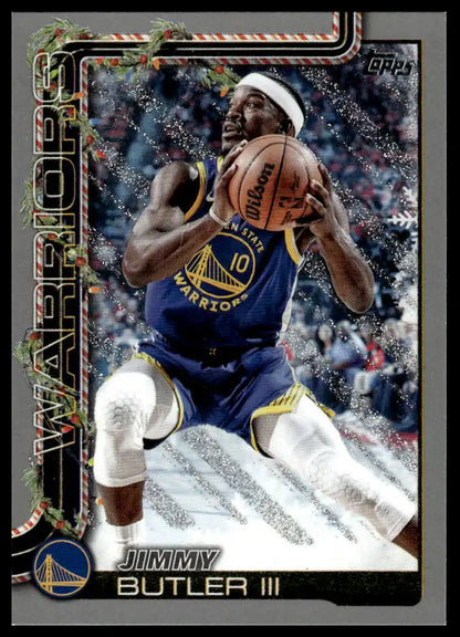 2025-26 Topps Holiday - Jimmy Butler III Glitter Holiday - Basketball #H107