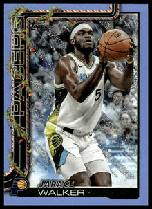 2025-26 Topps Holiday - Jarace Walker Light Blue Glitter - Basketball #H41