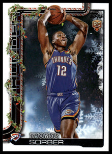 2025-26 Topps Holiday - Thomas Sorber - Basketball #H175
