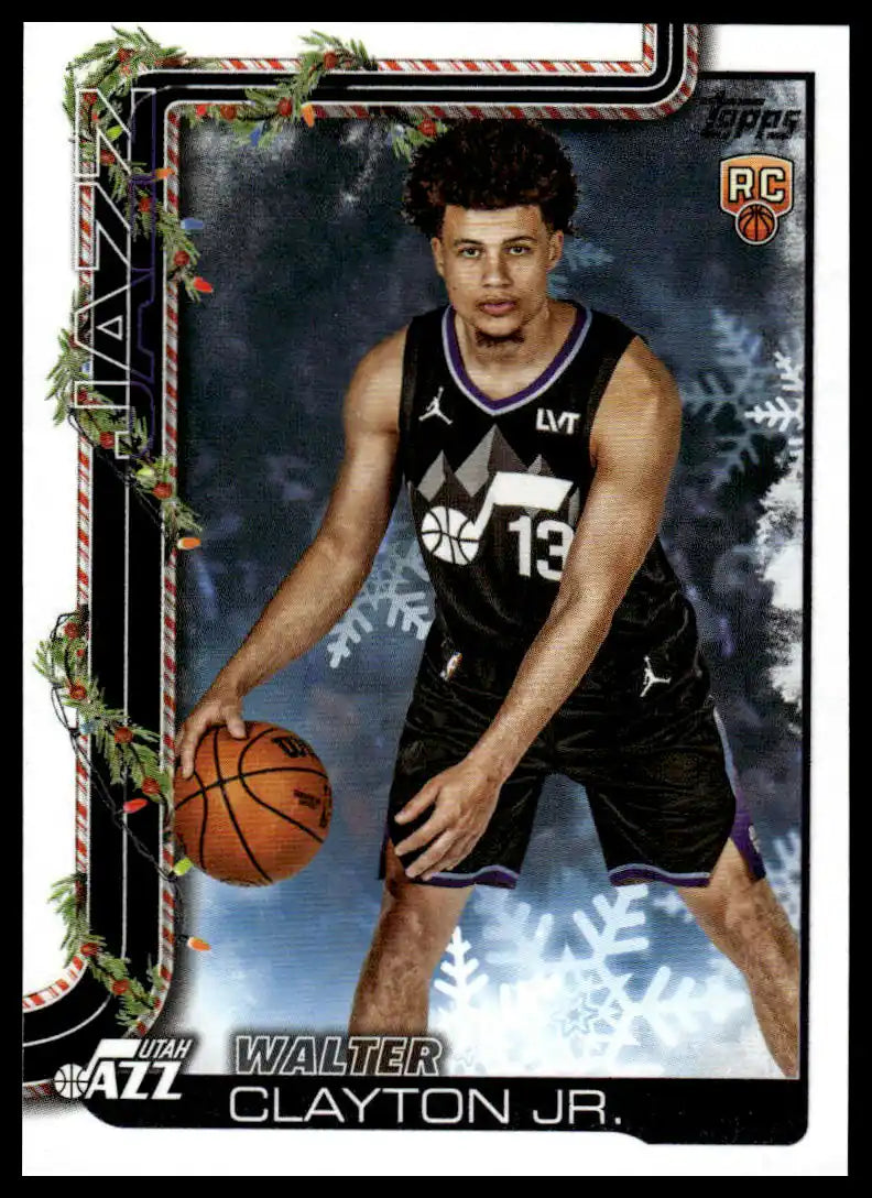 2025-26 Topps Holiday - Walter Clayton Jr. - Basketball #H178