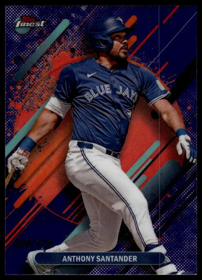 2025 Finest - Anthony Santander Purple Refractor /125 - Baseball #239
