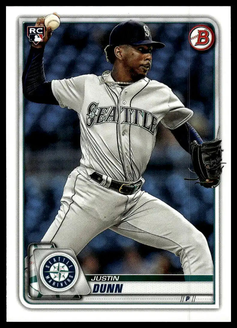 2020 Bowman - Justin Dunn - Baseball #15