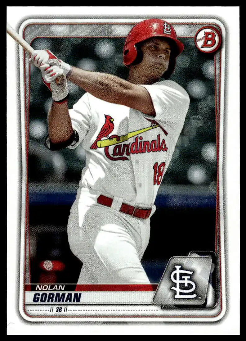 2020 Bowman 1st Edition - Nolan Gorman - Baseball #BFE-66