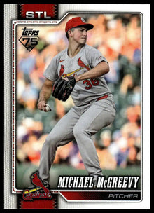 2026 Topps - Michael McGreevy - Baseball #161