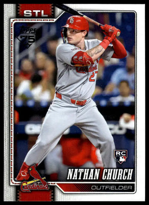2026 Topps - Nathan Church - Baseball #24