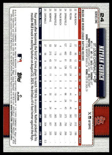 2026 Topps - Nathan Church - Baseball #24