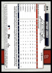 2026 Topps - Nathan Church - Baseball #24