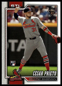 2026 Topps - Cesar Prieto - Baseball #95