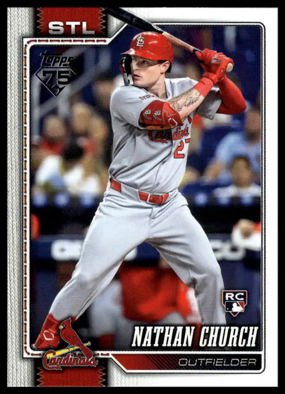 2026 Topps - Nathan Church - Baseball #24