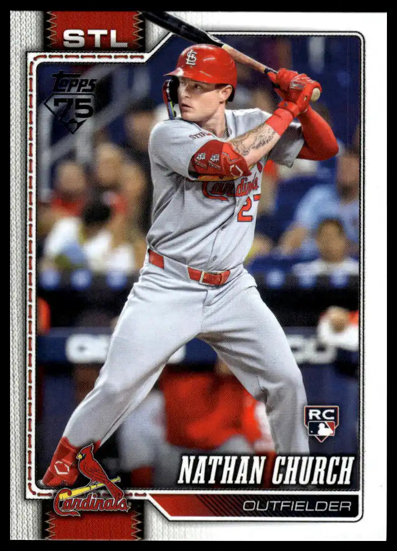 2026 Topps - Nathan Church - Baseball #24