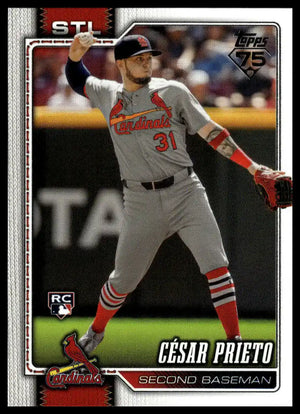 2026 Topps - Cesar Prieto - Baseball #95