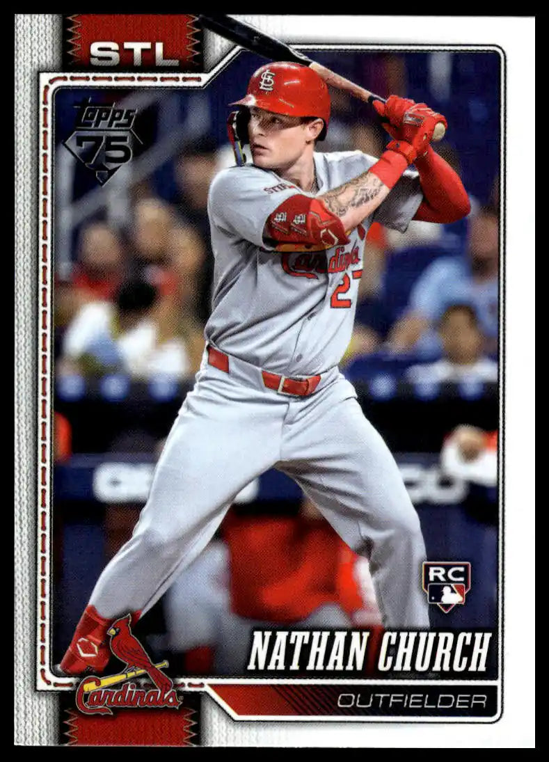 2026 Topps - Nathan Church - Baseball #24